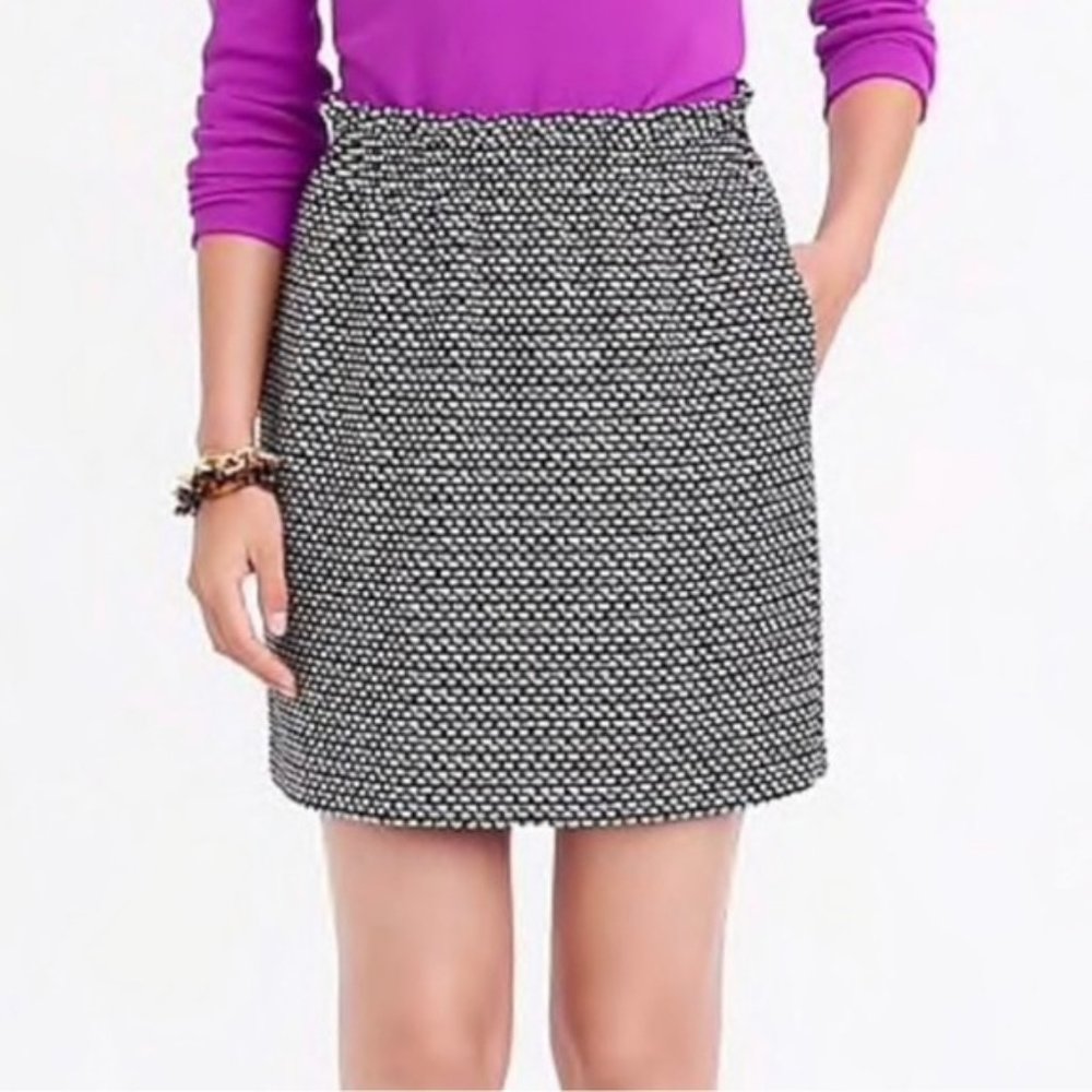 J.Crew Women's Size 10 Batik Print Pull-On Elastic Waist Sidewalk Mini Skirt